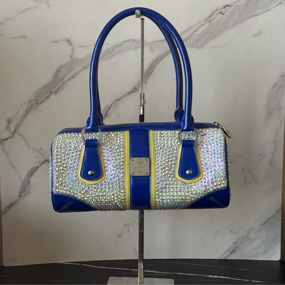 💎MCM PAPILLON BAG WITH ADDED BLING 💎 - Picture 2 of 14